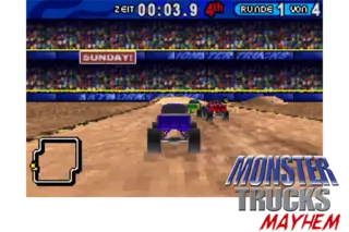 Image n° 1 - screenshots  : Monster Trucks Mayhem